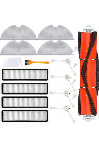 NewEvo Set de 15 accesorii compatibile cu Xiaomi Roborock S5, S5 Max, S6, S6 Max, S6 MaxV, S6 Pure, S50