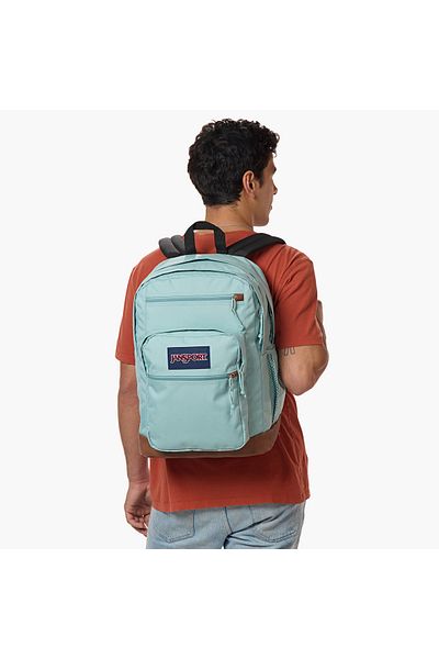 Jansport Solid Backpack with Adjustable Straps and Zip Closure - 21x31x44 cms