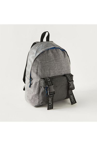 Unkeeper Solid Backpack with Adjustable Straps - 15x32x43 cms 1-Year Warranty