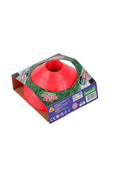 welcomein 12'li Kırmızı Spor Antrenman Çanağı | Parkur, Koordinasyon, Futbol ...