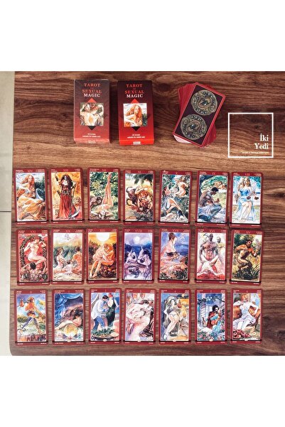 77 Tarot of Sexual Magic – Erotik Tarot Kartları Yetişkinlere Özel Spiritüel ...
