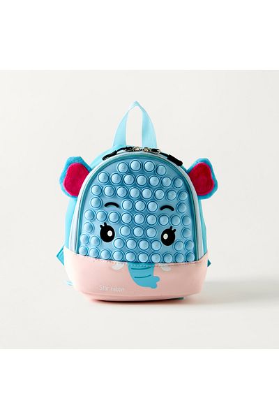 Lifestyle Pop-It Textured Backpack with Adjustable Strap