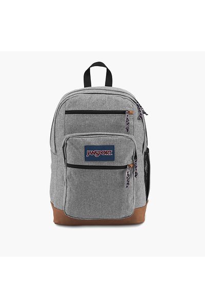 Jansport حقيبة ظهر جانسبورت الصلبة بأحزمة قابلة للتعديل وسحاب للإغلاق - ٢١×٣١×٤٤ سم