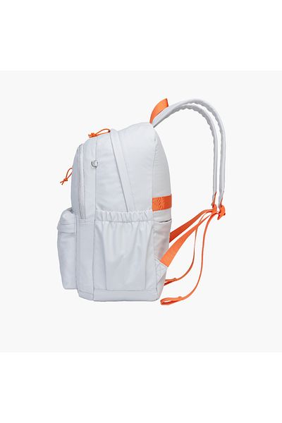 Atlas Solid Backpack with Zip Closure and Adjustable Straps - 28x10x45 cms