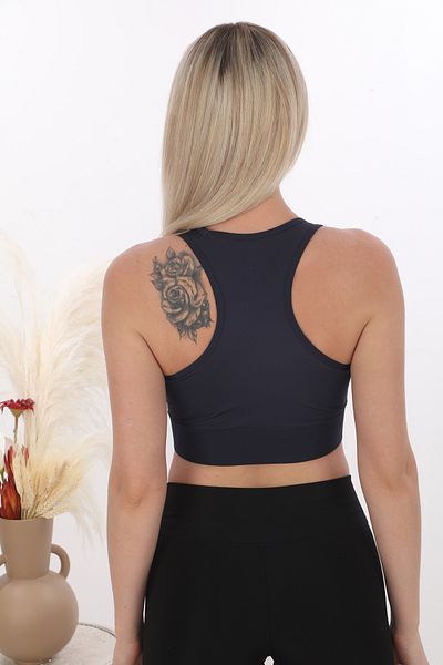 NCR Zippered Sports Crop