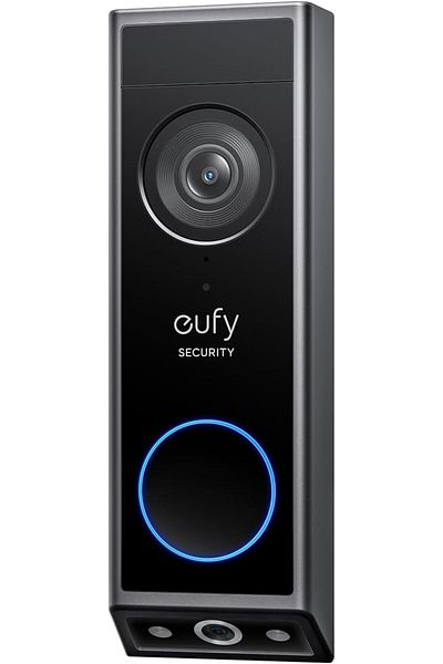 eufy Security Video Doorbell E340 (Battery Powered), Dual Cameras with Delivery Guard, 2K Full HD an