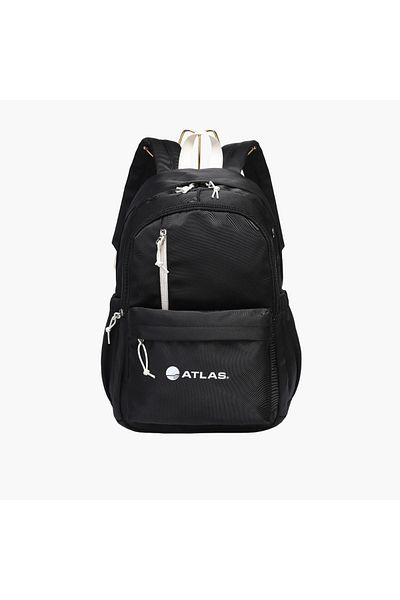 Atlas Solid Backpack with Adjustable Straps - 28x10x45 cms