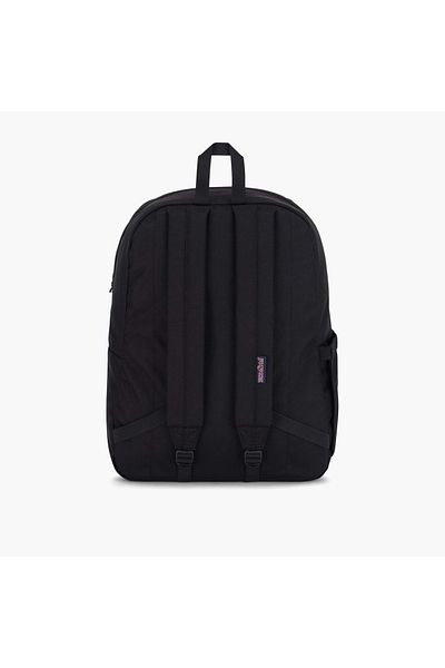 Jansport Logo Applique Backpack with Adjustable Strap and Zip Closure - 60x40x46 cms