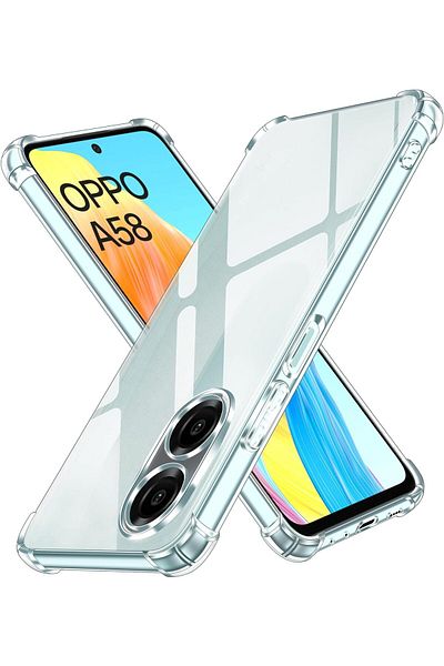 ALC MOBILE OPPO A58 Transparent Shockproof Case