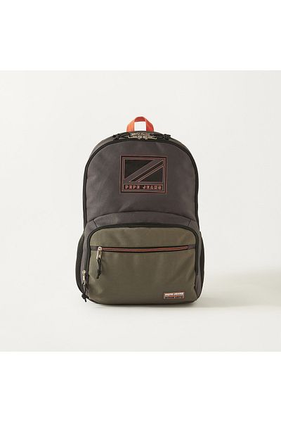 Pepe Jeans London Printed Backpack - 33x46x17 cms 2-Year Warranty