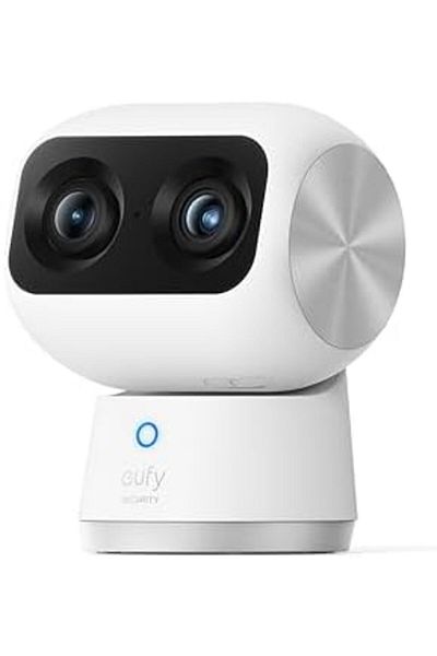 eufy Security Indoor Cam S350, Dual Cameras, 4K UHD Resolution Security Camera with 8× Zoom and 360