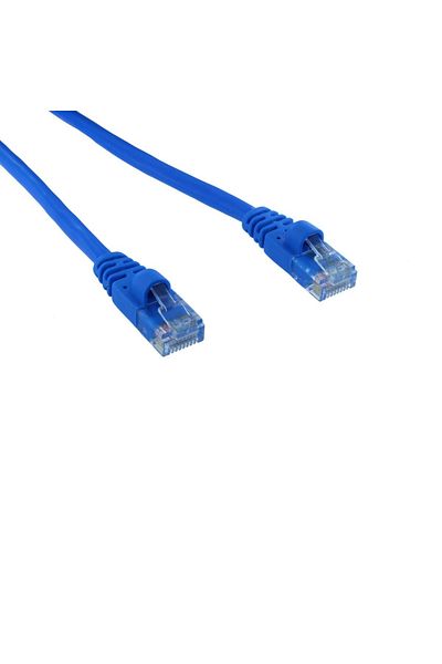 OEM UTP cat.5 cable, 2xRJ45 plug, length 10m, network connection, ethernet, blue