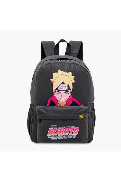 NARUTO Print Backpack with Adjustable Shoulder Straps and Zip Closure - 64x44x36 cms