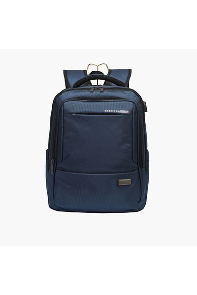 Atlas Solid Backpack with Adjustable Shoulder Straps - 43x28x10 cm