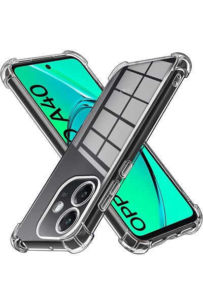 ALC MOBILE Anti-shock, transparent case compatible with Oppo A40 4G