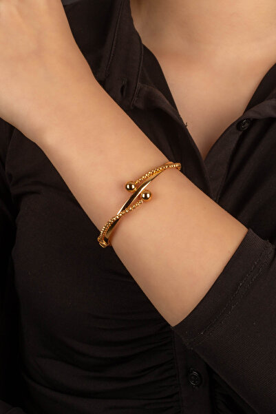 MÜCEVHER SARAYI 22 Ayar Altın Dorika Bugu Bileklik