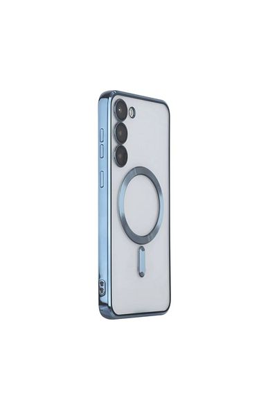 ALC MOBILE Case Samsung Galaxy A36, camera protection, MagSafe Technology, Blue outline