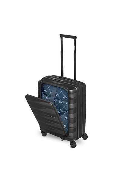 Bergpfeil Travel 4 wheels Cabin trolley 55 cm Laptop compartment with expansion pleat