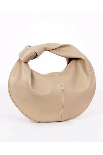 Rivina Women's Round Tie Arm Bag Modern Design Handbag
