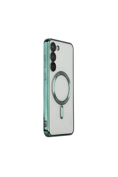 ALC MOBILE Case Samsung Galaxy A36, camera protection, MagSafe Technology, Green contour
