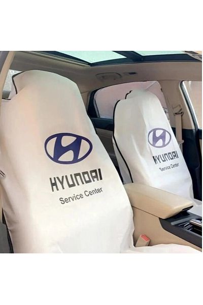 Hyundai هونداي تلبيسة مقاعد السيارة ، غطاء حماية من الغبار والأوساخ -مقعد السائق والراكب الامامي