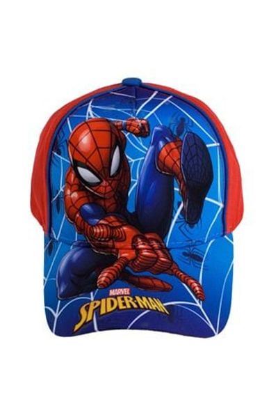 OEM Șapcă albastră și roșie cu design Spiderman pentru copii
