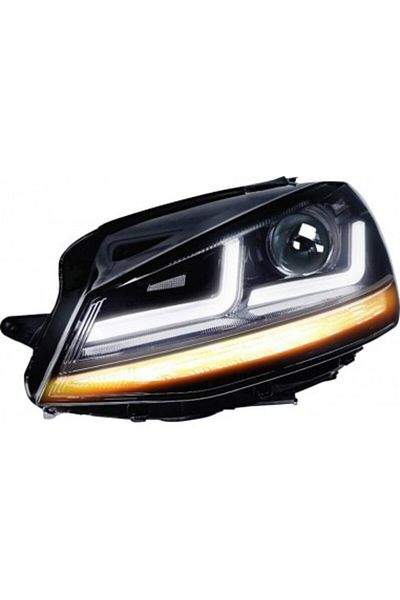 Osram Set de 2 faruri LED pentru VW Golf VII (2012-2016) Negru LEDriving Xenon / poziție Halogen Osram