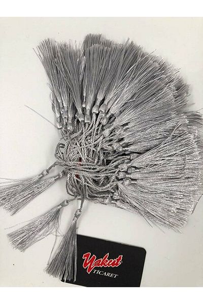 Fiyonks Atölye Tassel Silky Handmade Soft Handcrafted Mini Tassels Bookmark Ornament Tassels 100Pcs