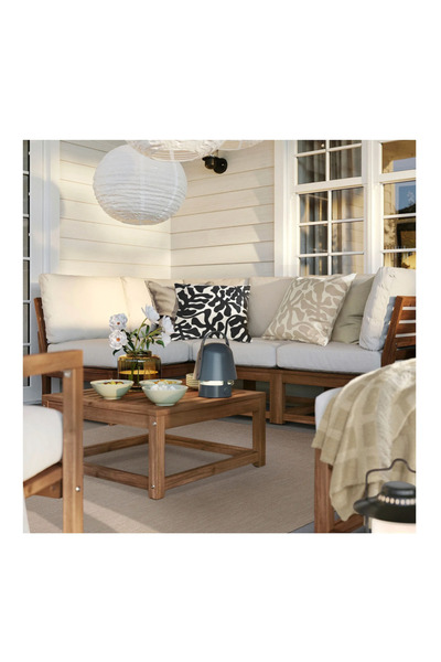 IKEA Grönknavel Pillow Case, Black-White, 50X50 Cm,