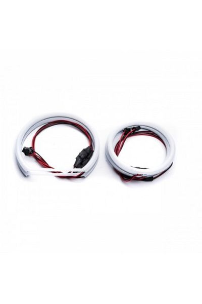 Xenon Bright Kit Angel Eyes LED COTTON for BMW E90 2x106mm + 2x131.5mm