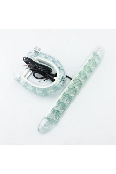 Xenon Bright Flexible DRL daytime running lights 9 led*0.5W