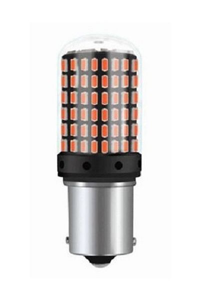 Xenon Bright LED auto Canbus ROȘU (BAW15S) PR21W, 144 SMD, 12V