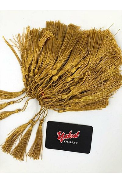 Fiyonks Atölye Tassel Silky Handmade Soft Handcrafted Mini Tassels Bookmark Ornament Tassels 100Pcs