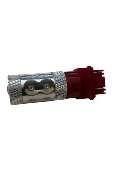Xenon Bright Red Car LED P27/7W, T25, 50W, Canbus, CREE LEDs