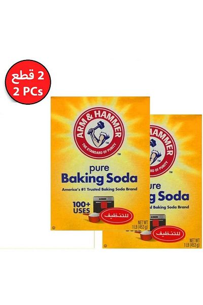 Arm&Hammer Arm & Hammer Pure Baking Soda, Multi-use, 453g, Pack of 2