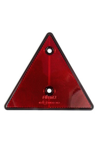 AMIO Reflective warning triangle for trailers, red color, Amio