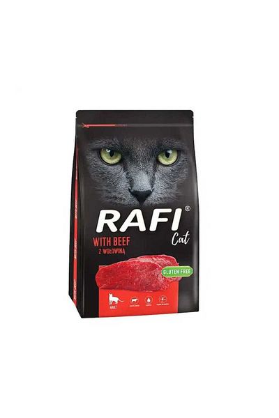 Dolina Noteci Rafi Dry Cat Food, Beef 7 kg