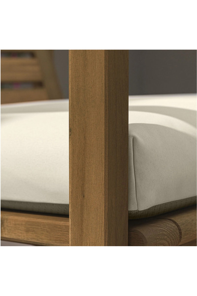 IKEA KUDDARNA dış mekan oturma minderi, açık gri-bej, 62x62 cm