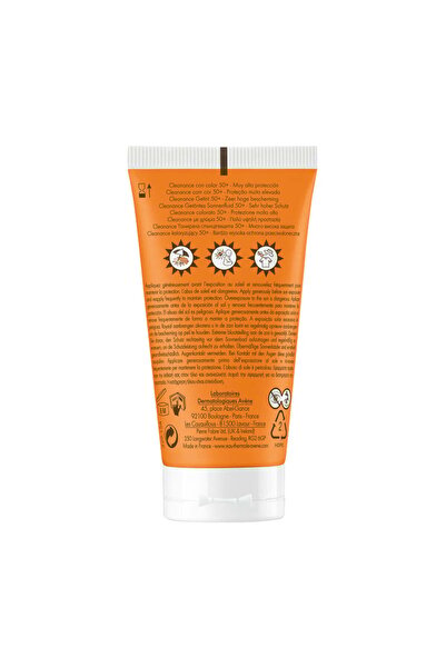 Avene Cleanance SPF 50+ TRIASORB tinted face cream with sun protection for acne-prone skin, 50 ml