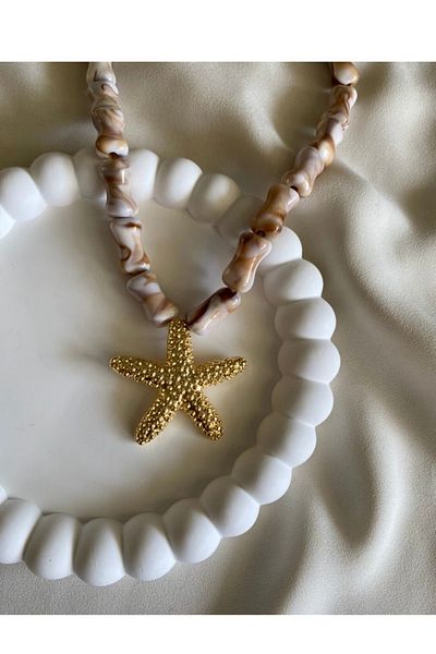 gaila design Starfish Bone Necklace
