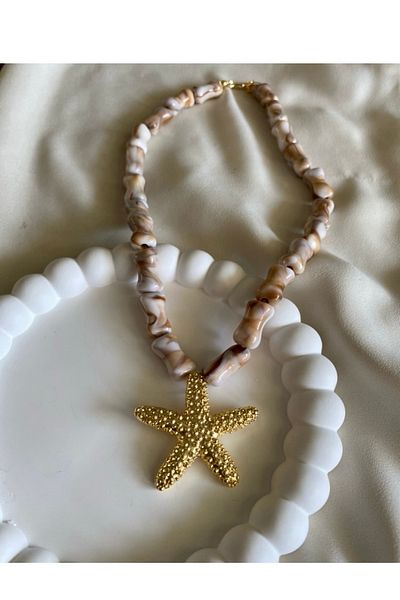 gaila design Starfish Bone Necklace