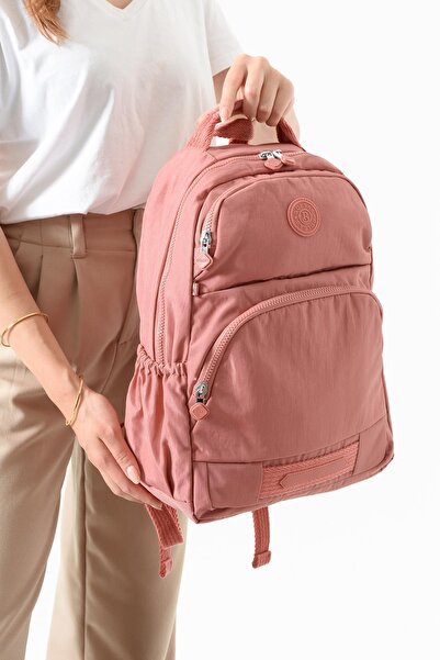 H&D COLLECTİON Unisex Water Repellent Very Useful Multi-Compartment School and Travel Backpack 1093