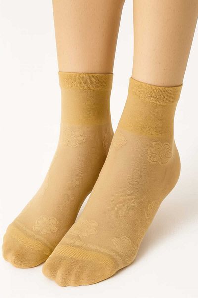 NESA 8'Pair Scented Patterned Women's Socket Pants Socks Tulle Socks -57*Ten