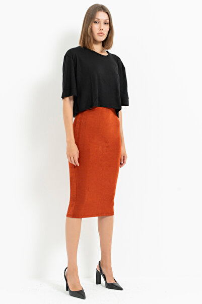Kikiriki Brick Midi Skirt