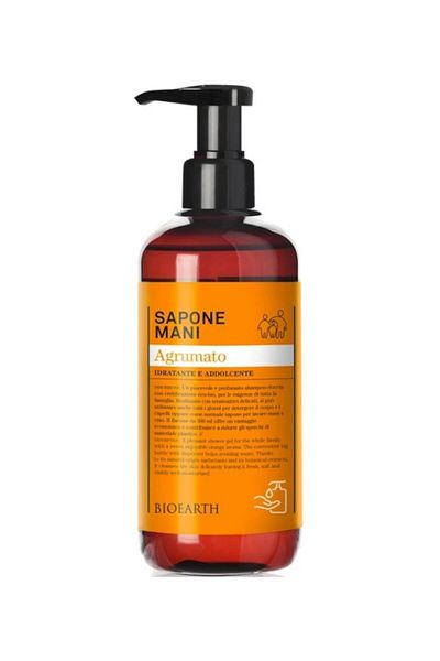 Bioearth Organic liquid soap with citrus, 500ml - Bioearth Family