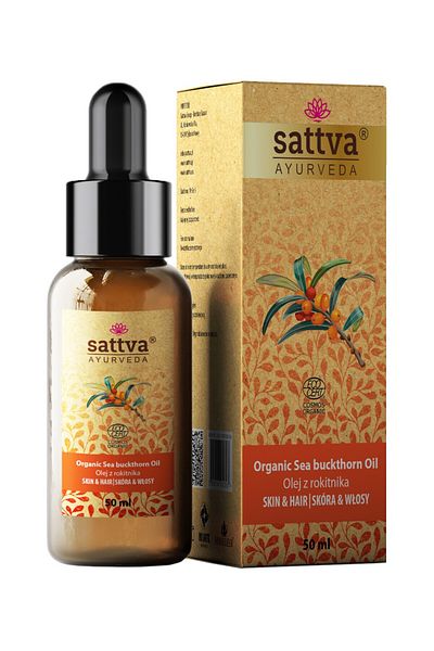 Sattva Ayurveda Ulei de catina organic, 50ml - Sattva Ayurveda