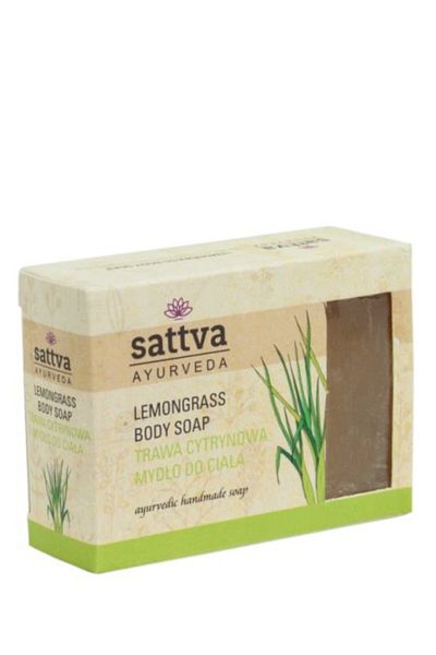 Sattva Ayurveda Glycerin and lemongrass soap, 125gr - Sattva Ayurveda