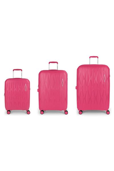Gabol Infinity 4 wheels Suitcase set 3-piece with expansion pleat