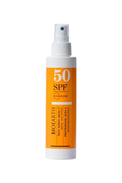 Bioearth Sunscreen spray for body SPF50 with ganoderma, 150ml - Bioearth
