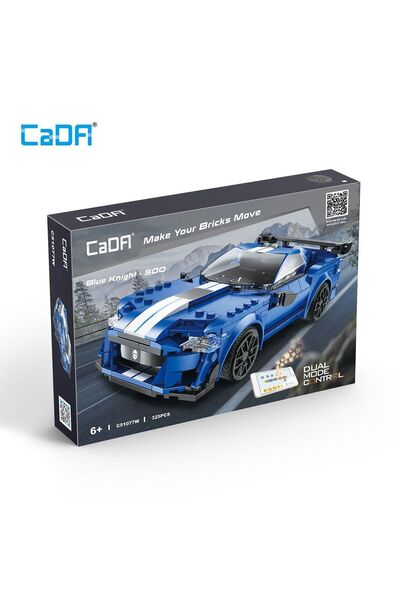 NEWBRENDHOME ألعاب تعليمية C51077W مجموعة قطع البناء كادا بلو نايت 325 قطعة -...